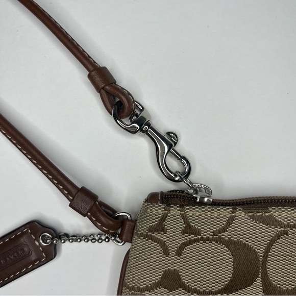 Brown Coach Wristlet - Picture 4 of 6